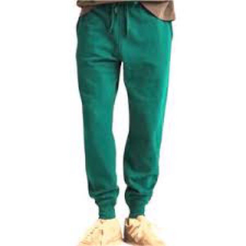 RICHER POORER Womens Green Drawstring Jogger Sweatpants Size XL Lounge Cozy Soft